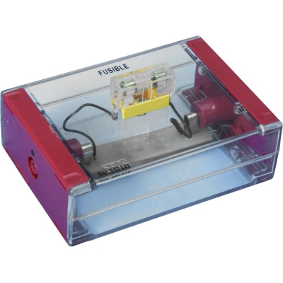 000049 Zekering Houder Op Transparant Kastje