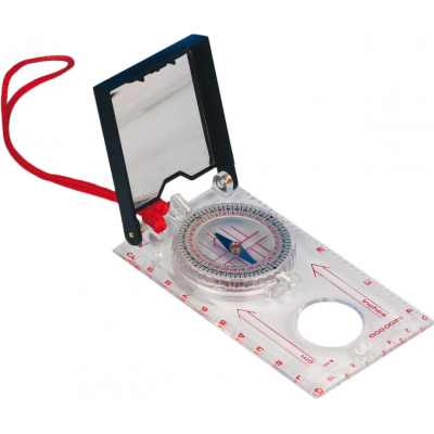 DE420 1K Loopkompas Met Spiegel En Richtvizier, Oliegedempt