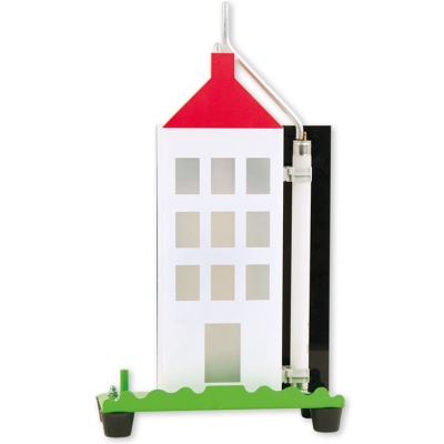 DE550 1A Huis Met Bliksemafleider