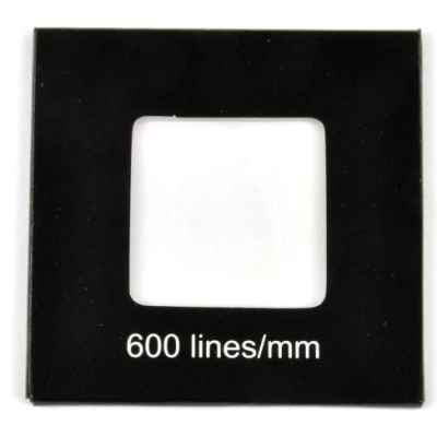 P5820 1D Diffractie Tralie, 600 Lijnen Per Mm