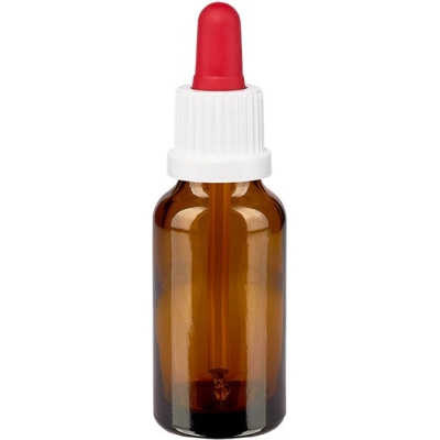 103116 Pipetfles Bruin 20ml