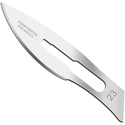 411011 Scalpelmesjes No. 23 Steriel 100 Stuks