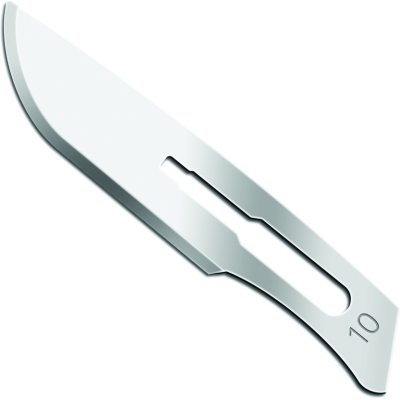 411076 Scalpelmesjes No. 10 Steriel 100 Stuks
