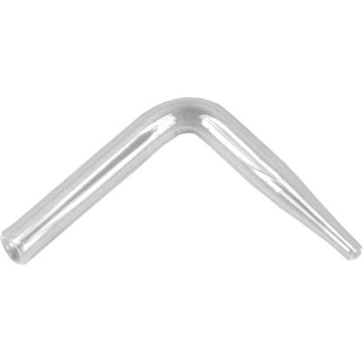 C6030 1G Glasbuis, 90°, Met Uitloop, 5 X 5cm